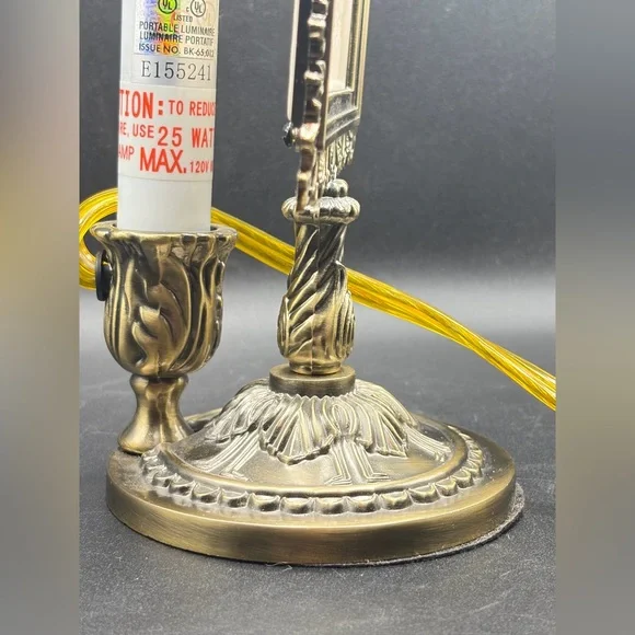 Vintage L’Innocence Madonna & Child Porcelain Lithophane Table Lamp, Mary & Lamb - Picture 9 of 17